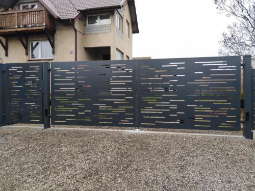 Brama z aluminium