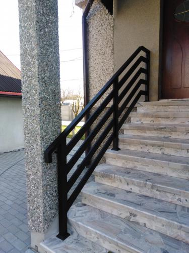 Balustrada schodowa Aluminiowa